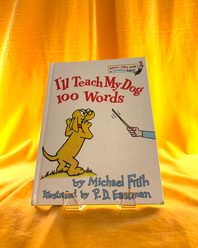 I'll Teach My Dog 100 Words by Michael Frith