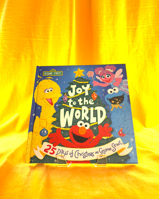 Joy to the World: Celebrate 25 Days of Christmas with Elmo and Friends in this Holiday Book for Kids! (Sesame Street Scribbles) by Sesame Workshop