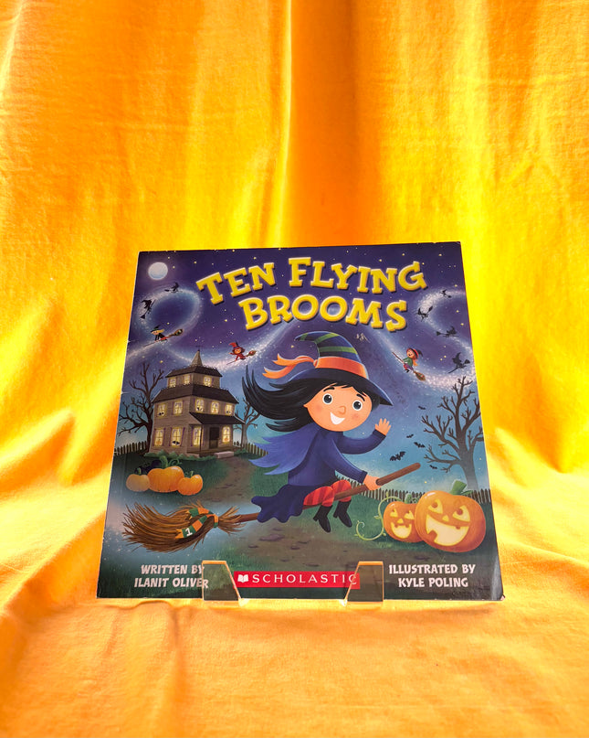 Ten Flying Brooms by Ilanit Oliver