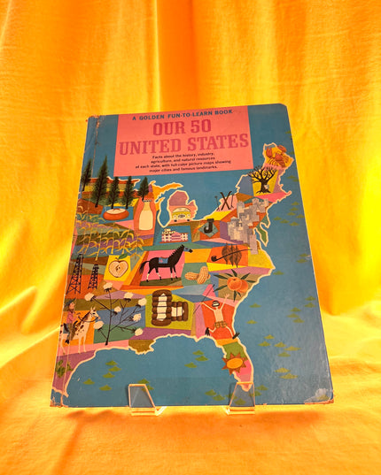 Our 50 United States: A Golden Fun-to-Learn Book (Vintage)