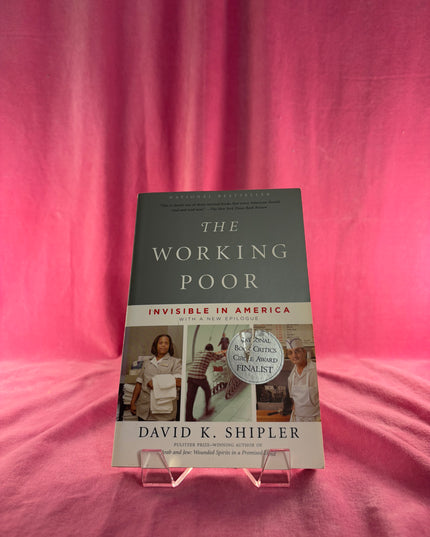 The Working Poor: Invisible in America - David K. Shipler