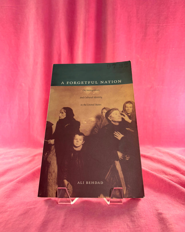 A Forgetful Nation: On Immigration and Cultural Identity in the United States - Ali Behdad