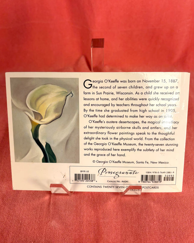 Georgia O'Keeffe Postcard Book