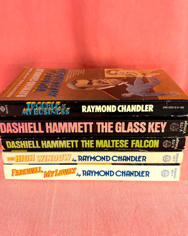 Vintage Noir Mystery - Chandler & Hammett Pack
