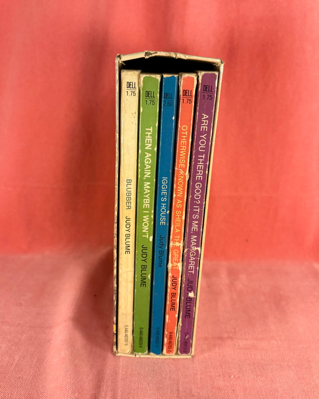 Judy Blume Vintage Middle School Boxed Set