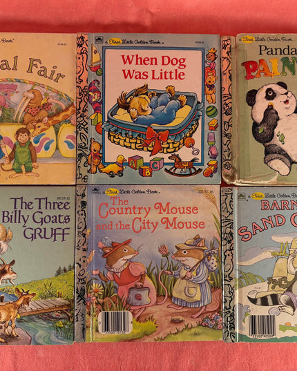 First Little Golden Books Vintage 11-Book Set: Animal Fun