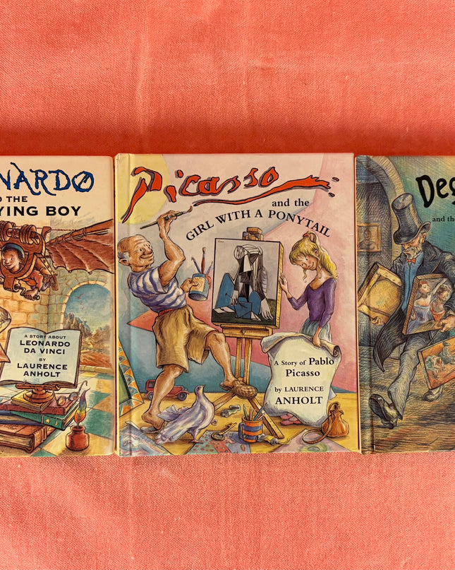 Little Bitty Children's Art Books Set