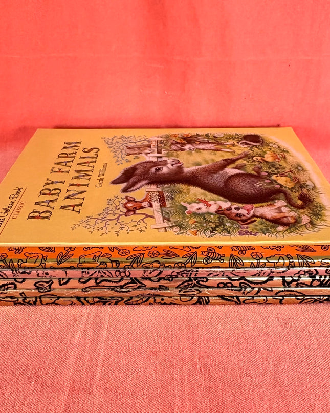 Little Golden Books Vintage 5-Book Illustrator Set