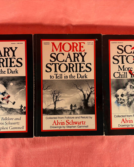 Scary Stories to Tell in the Dark Vintage Trilogy