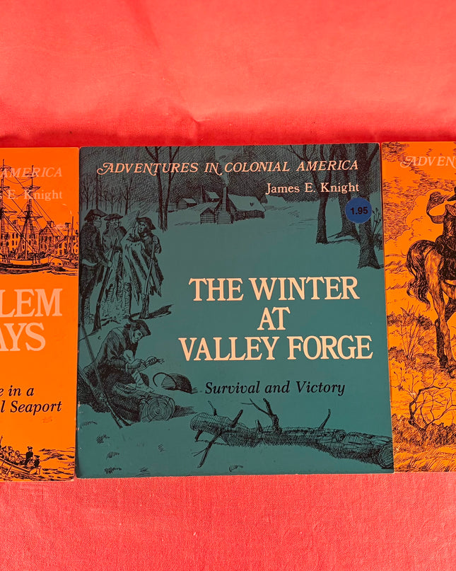 Adventures in Colonial America Vintage Book Set