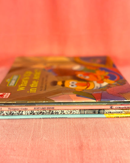 Sesame Street Vintage Square Book Pack!