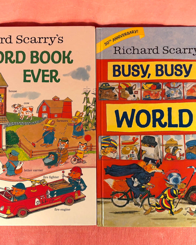 Richard Scarry Best Big Books Ever Pack