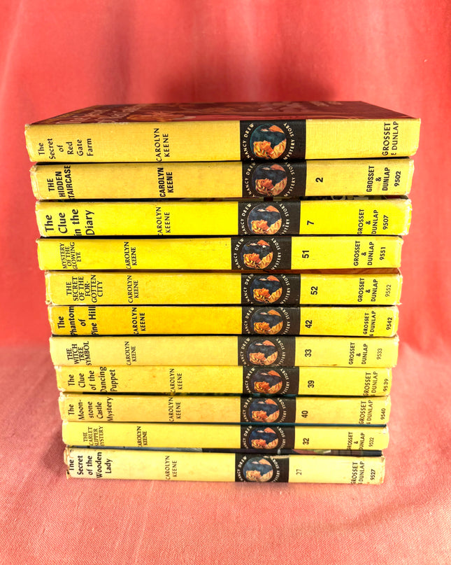 Nancy Drew Vintage Hardback Set