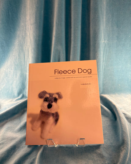 Fleece Dog: A Little Bit of Magic Created With Raw Wool and a Special Needle
