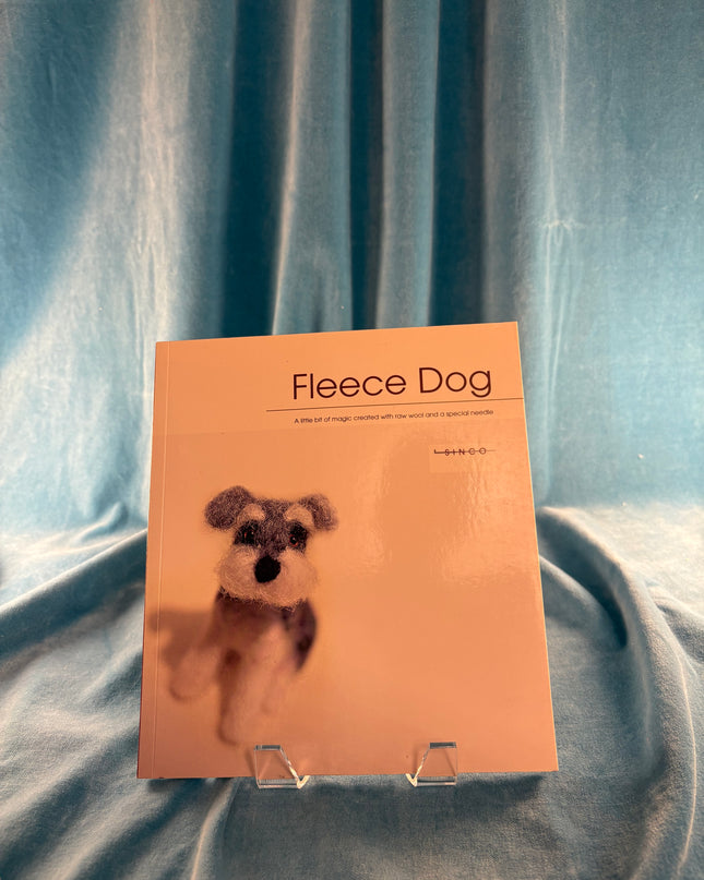 Fleece Dog: A Little Bit of Magic Created With Raw Wool and a Special Needle