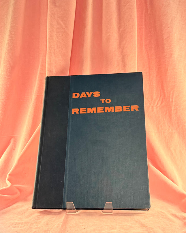 Days to Remember: 1945-1955 - John Gunther (Vintage)