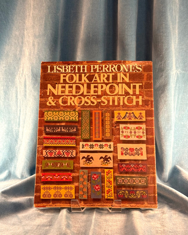 Folk Art in Needlepoint & Cross-Stitch