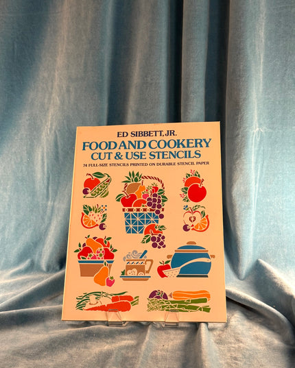 Food and Cookery Cut & Use Stencils - Ed Sibbett Jr. (Vintage)