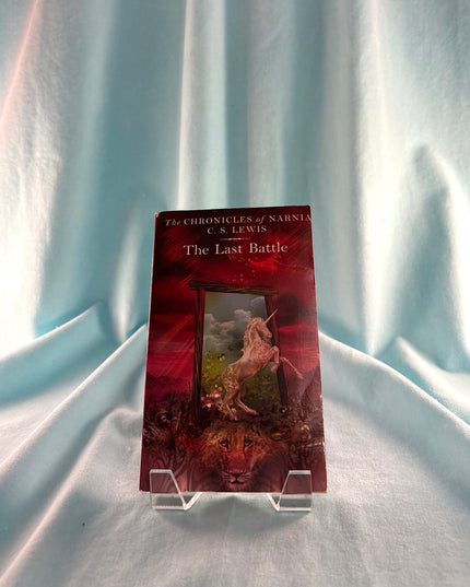 Book titled 'The Last Battle' from 'The Chronicles of Narnia' by C.S.