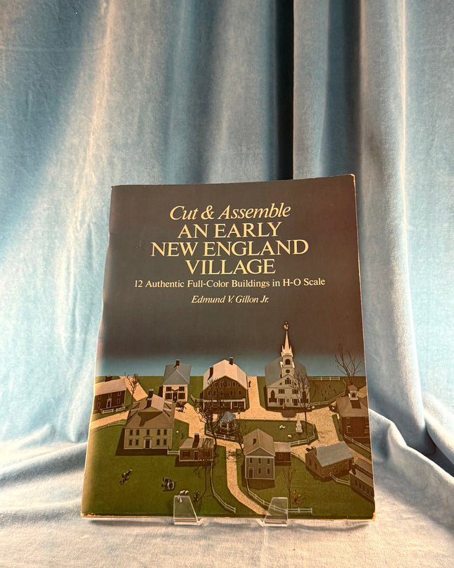 Cut & Assemble an Early New England Village