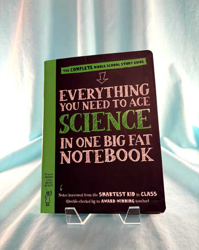 Everything You Need to Ace Science in One Big Fat Notebook: The Complete Middle School Study Guide (Big Fat Notebooks) by Workman Publishing