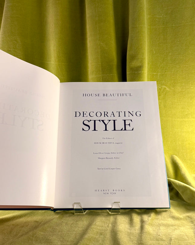 House Beautiful: Decorating Style