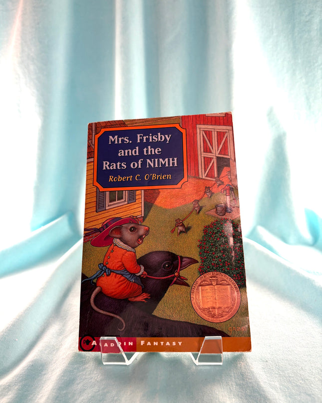Book cover of 'Mrs. Frisby and the Rats of NIMH' on a white background