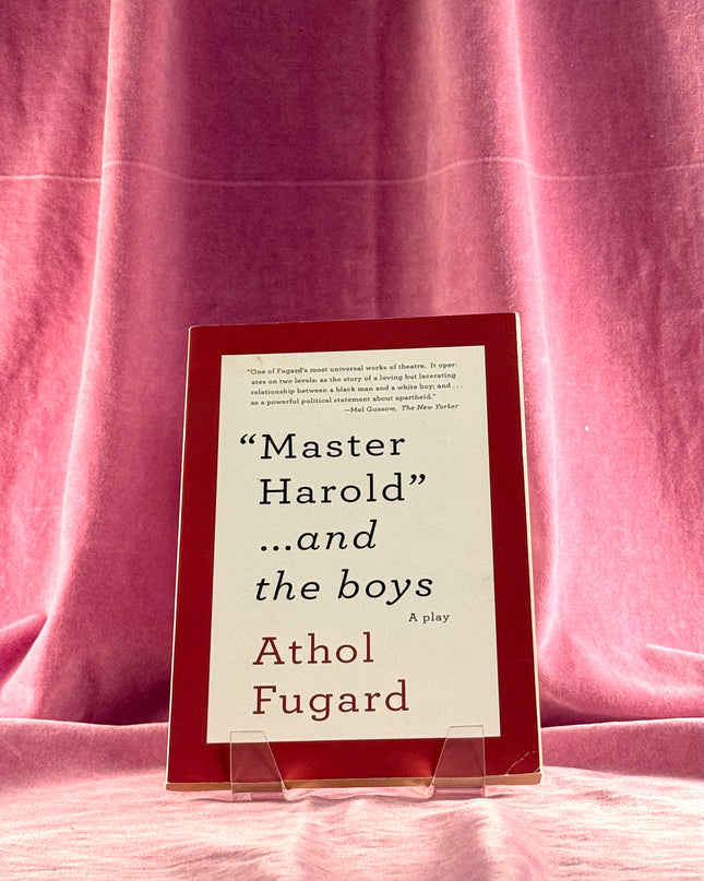 MASTER HAROLD AND THE BOYS: A Play (Vintage International) by Athol Fugard