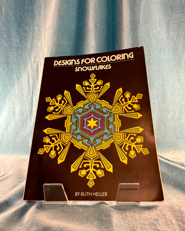 Designs For Coloring Snowflakes