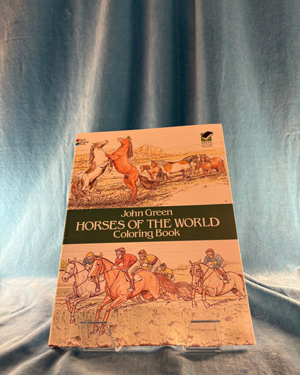Horses of the World Coloring Book (Dover Animal Coloring Books) by John Green