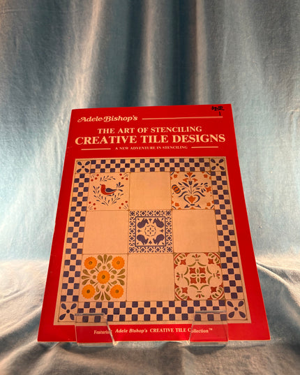 The Art of Stenciling Creative Tile Designs (Vintage Booklet)