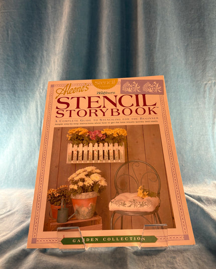 Stencil Story Book: Garden Collection (Vintage Booklet)