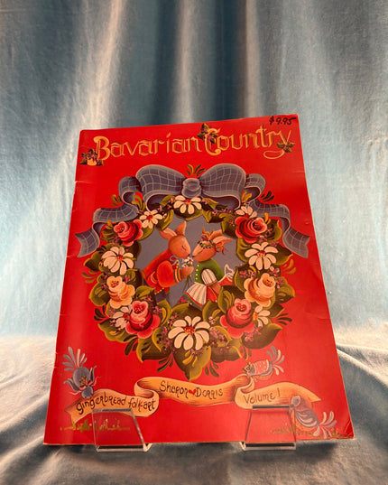 Bavarian Country Gingerbread Folk Art Volume 1 (Vintage Booklet)