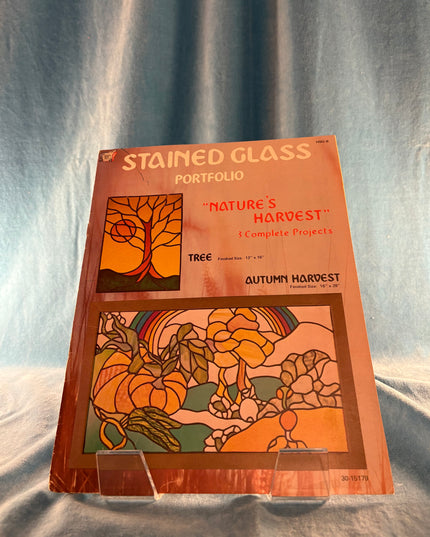Stained Glass Portfolio: Nature's Harvest (Vintage Booklet)