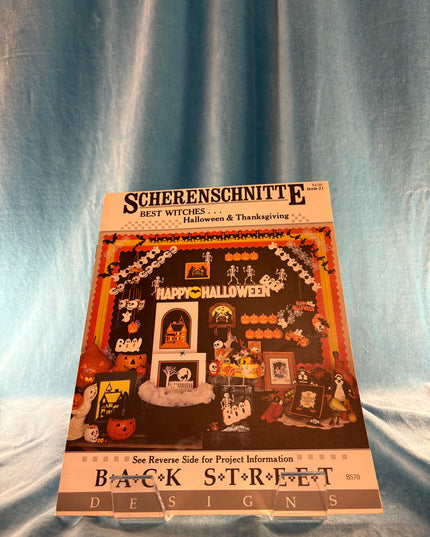 Scherenschnitte: Best Witches... Halloween and Thanksgiving (Vintage Booklet)