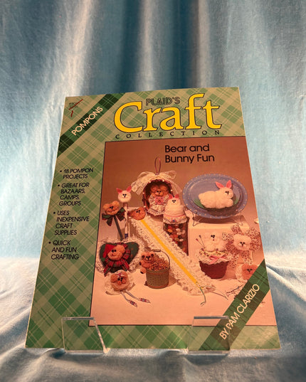 Plaid’s Craft Collection: Bear and Bunny Fun (Vintage Booklet)