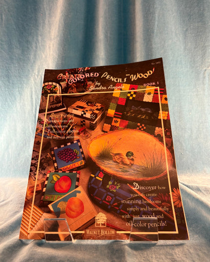 Great Colored Pencils On Wood (Vintage Booklet)