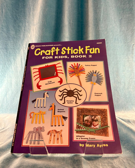 Craft Stick Fun (Vintage Booklet)