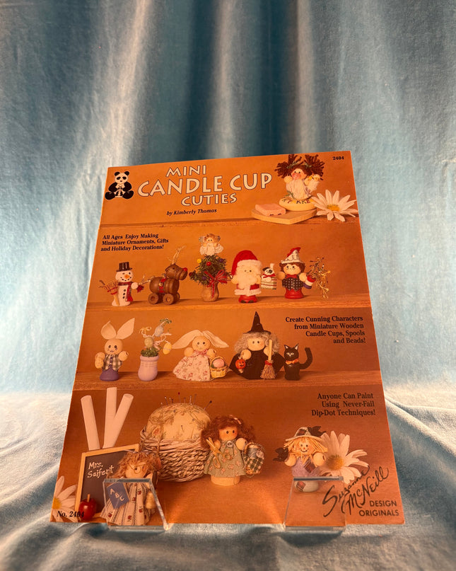 Mini Candle Cup Cuties (Vintage Booklet)