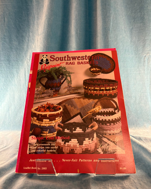 Southwestern Rag Baskets (Vintage Booklet)
