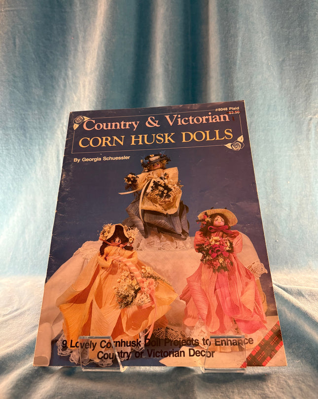 Country & Victorian Corn Husk Dolls (Vintage Booklet)