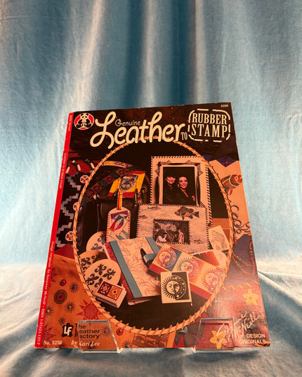 Genuine Leather to Rubber Stamp (Vintage Booklet)