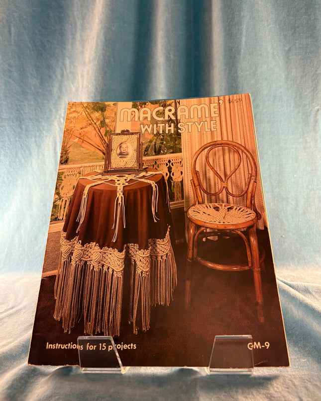 Macrame With Style (Vintage Booklet)