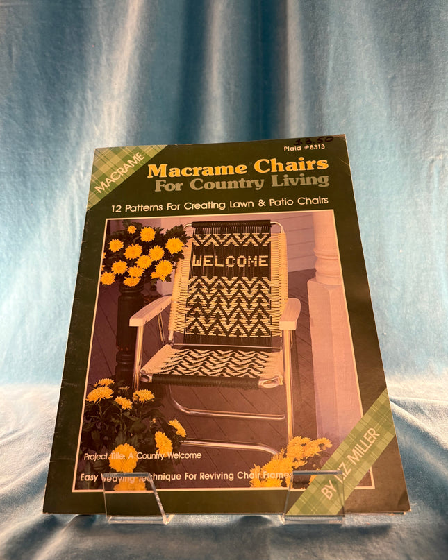 Macrame Chairs for Country Living (Vintage Booklet)