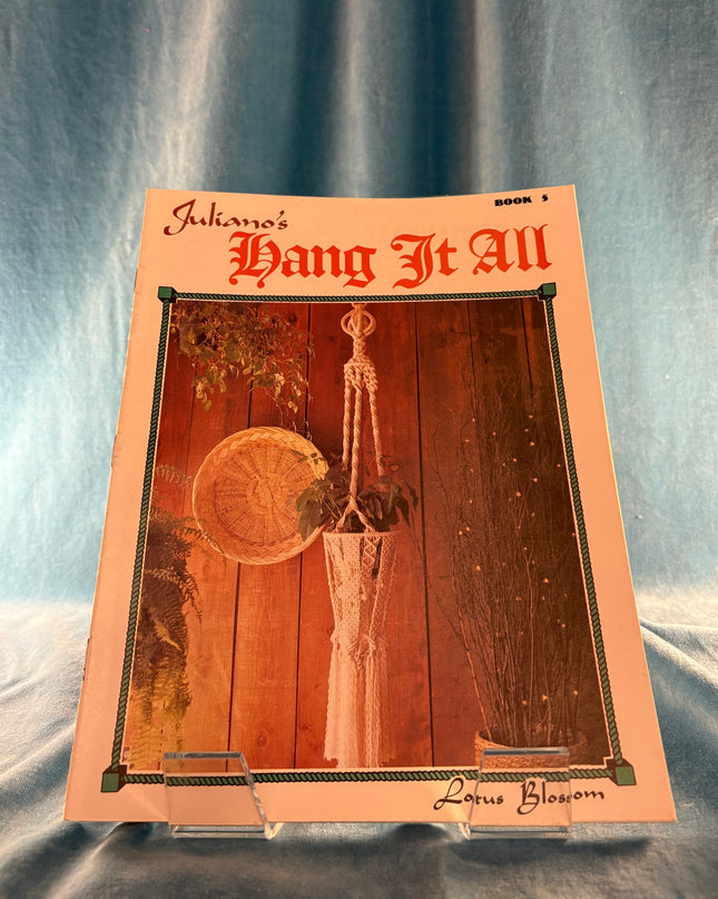 Juliano's Hang It All Book 5 (Vintage Booklet)