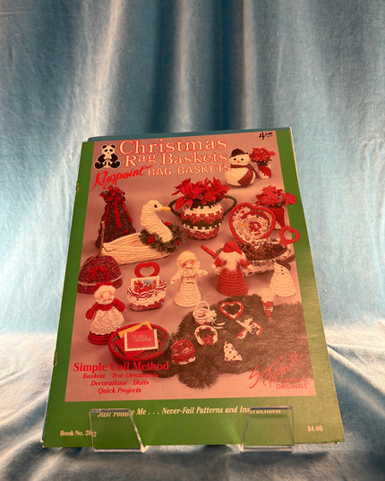 Christmas Rag Baskets (Vintage Booklet)