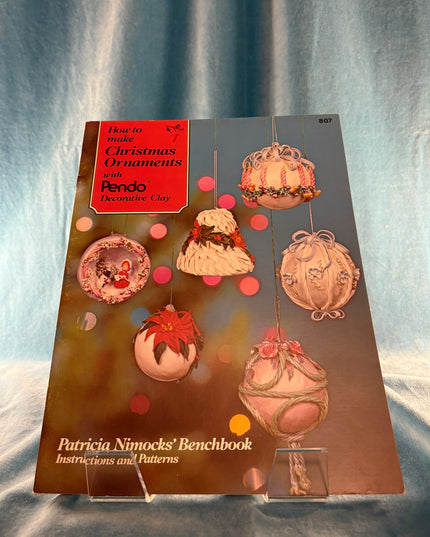 How To Make Christmas Ornaments with Pendo Decorative Clay (Vintage Booklet)