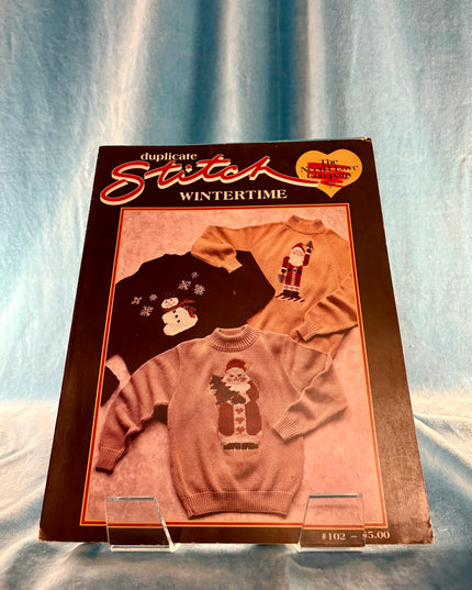 Duplicate Stitch Wintertime (Vintage Booklet)