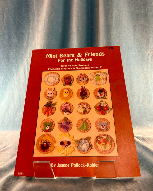 Mini Bears & Friends for the Holidays (Vintage Booklet)