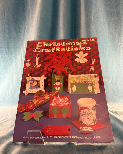 Christmas Craftsticks (Vintage Booklet)